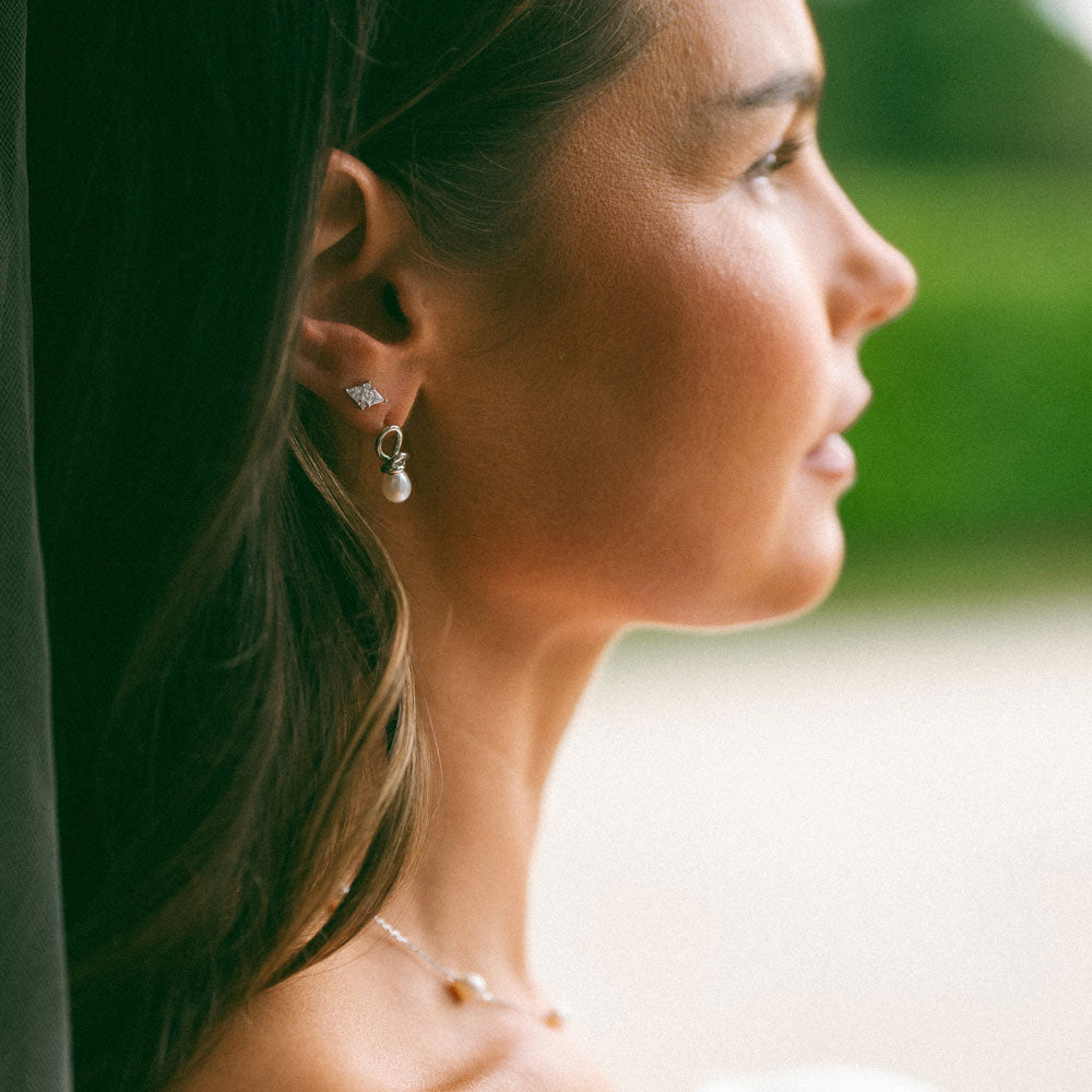 Cluster Stud Earrings
