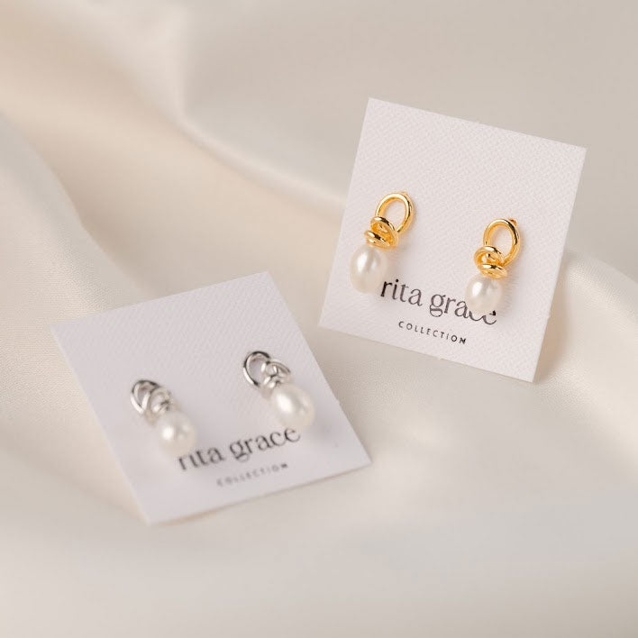 Pearl Twist Studs