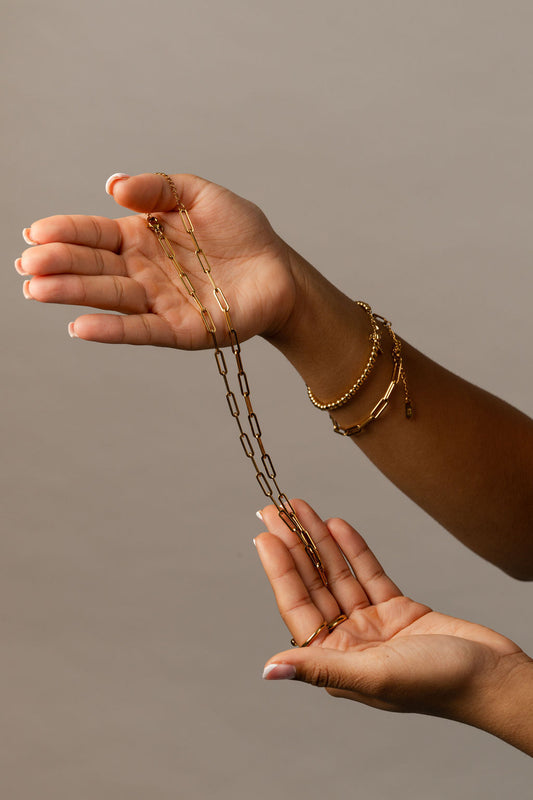 Paperclip Chain Necklace