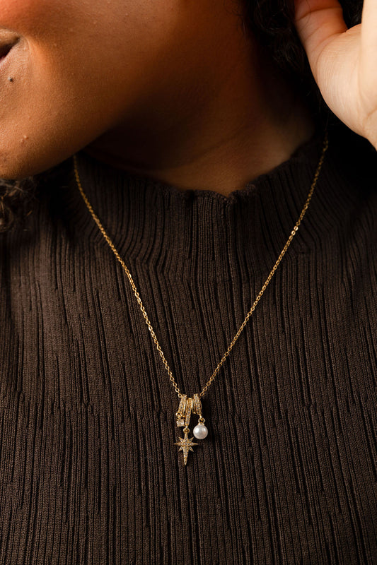Charm Illusion Pendant Necklace
