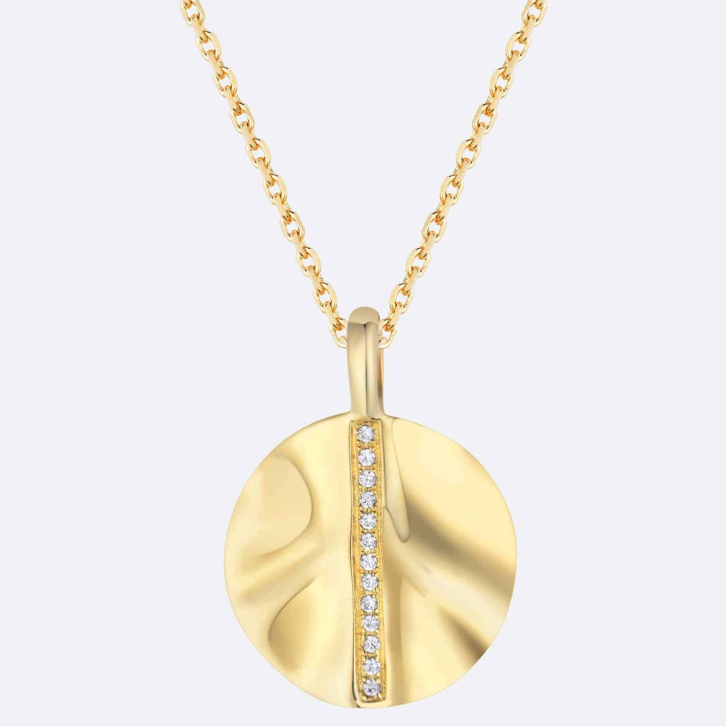 Glow Disc Necklace