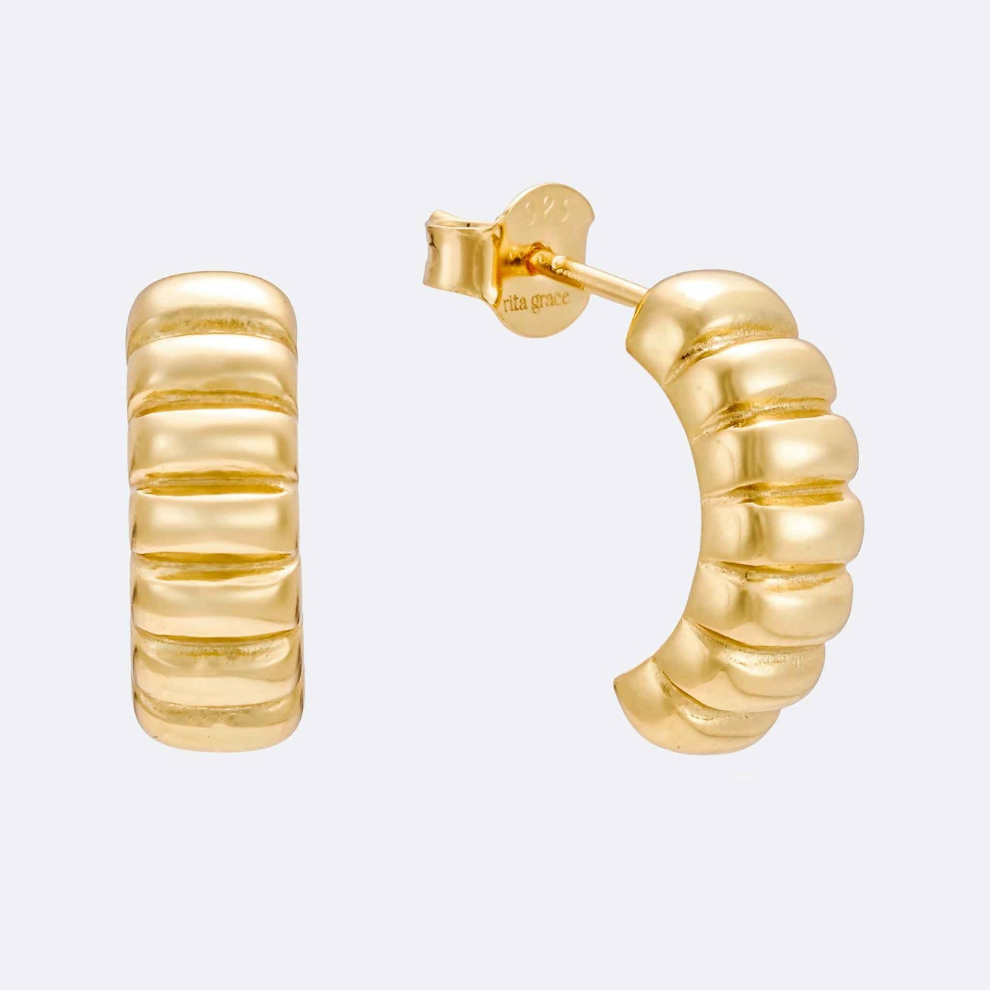 Harper Croissant Studs