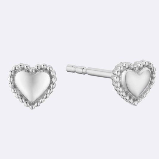 Heart Studs
