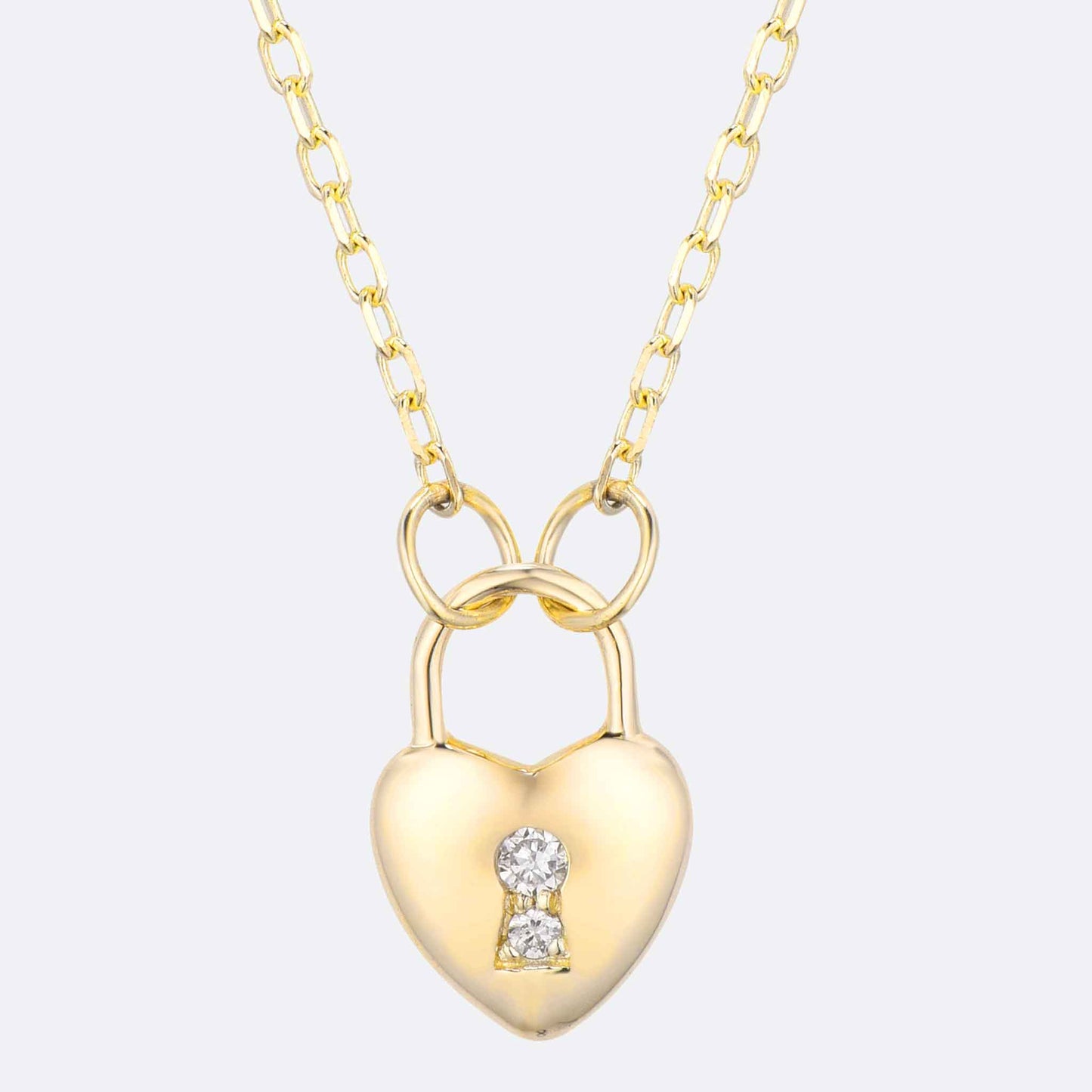Heart Lock Necklace