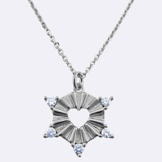 Heart Charm Pendant Necklace