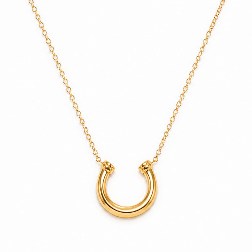 Lucky Horseshoe Necklace