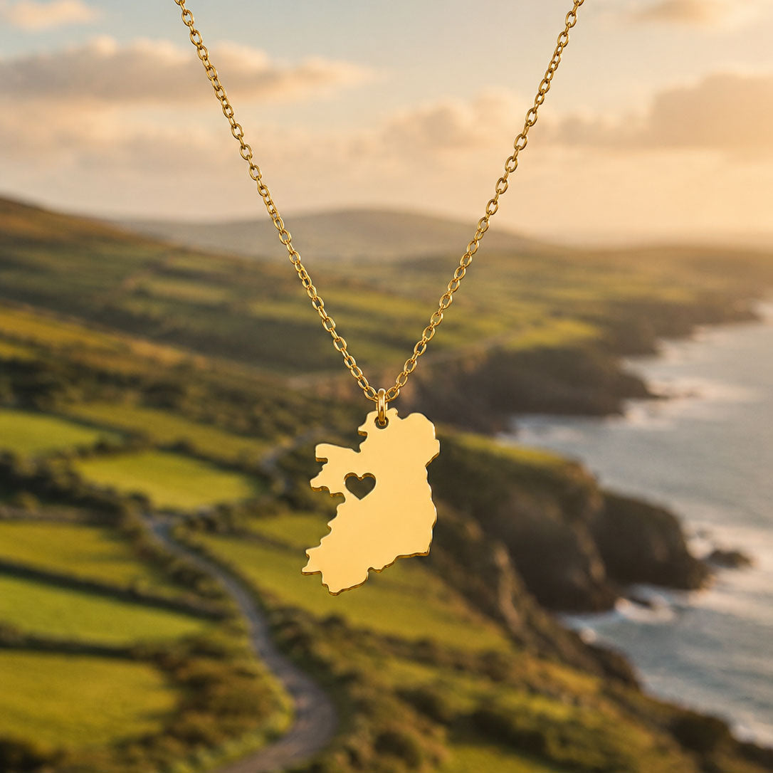 Ireland Heart Necklace