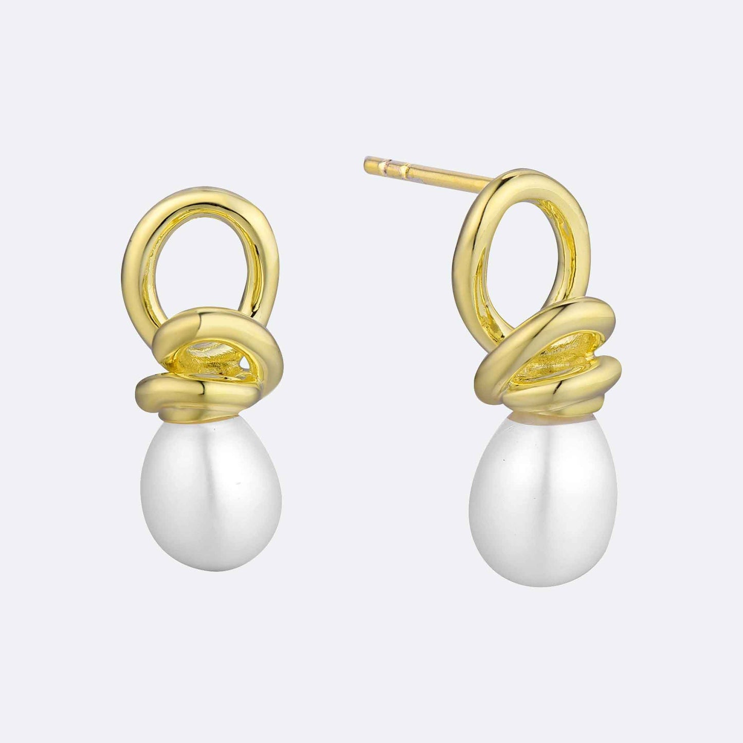 Pearl Twist Studs