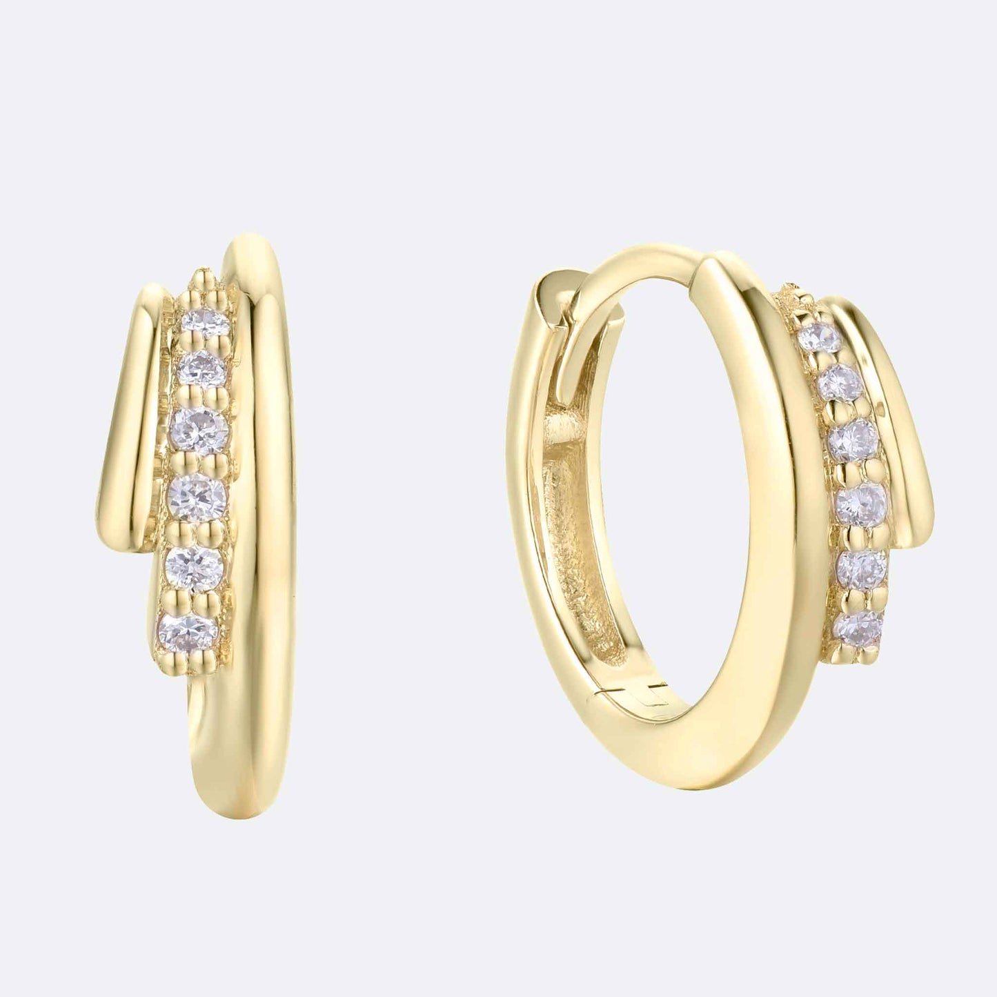 Layered Hoop Earrings