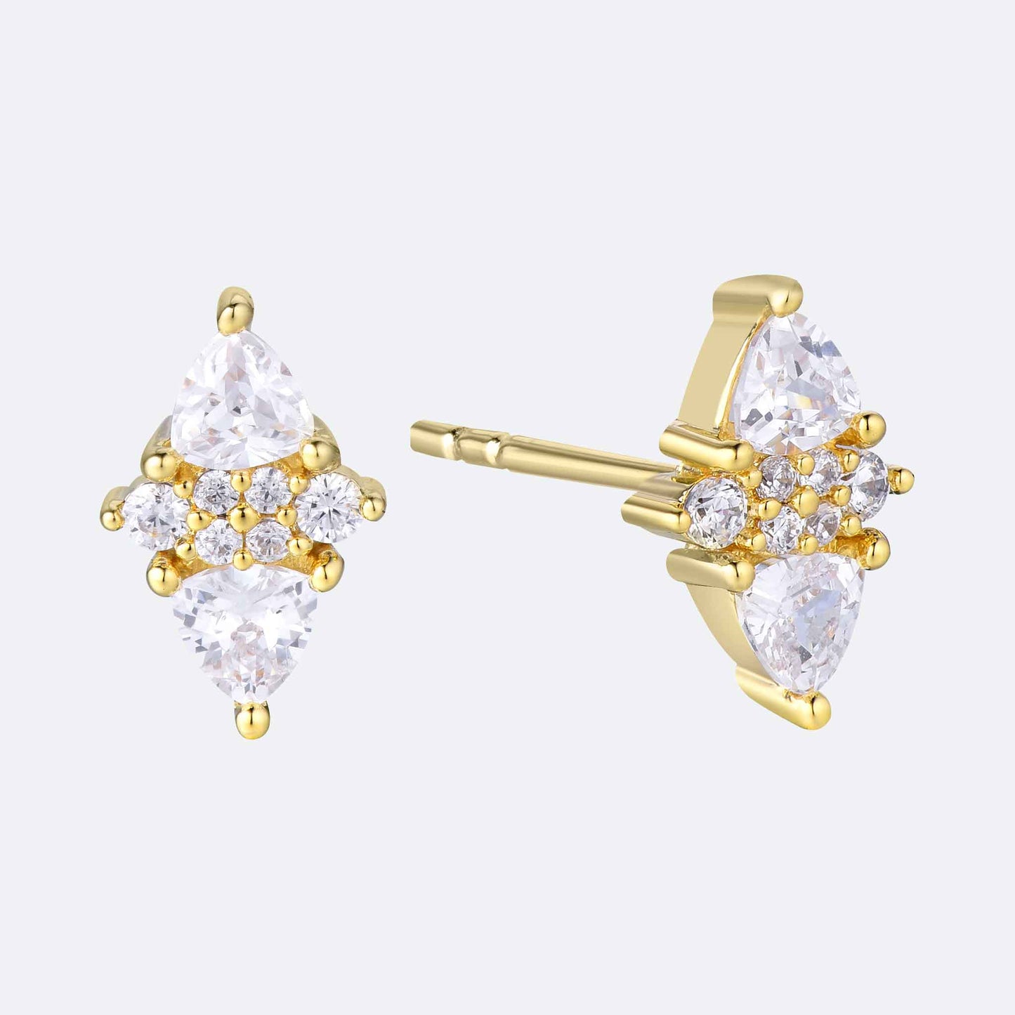 Cluster Stud Earrings