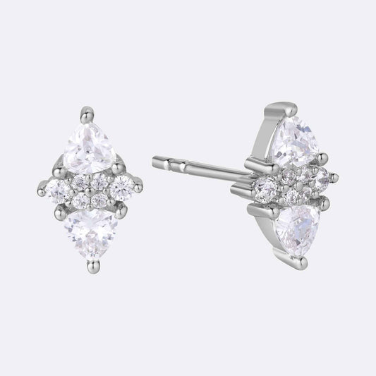 Cluster Stud Earrings