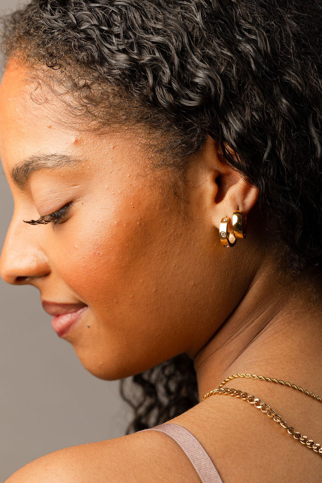 Love Hoop Earrings
