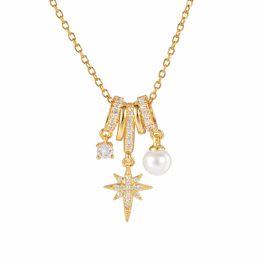 Charm Illusion Pendant Necklace