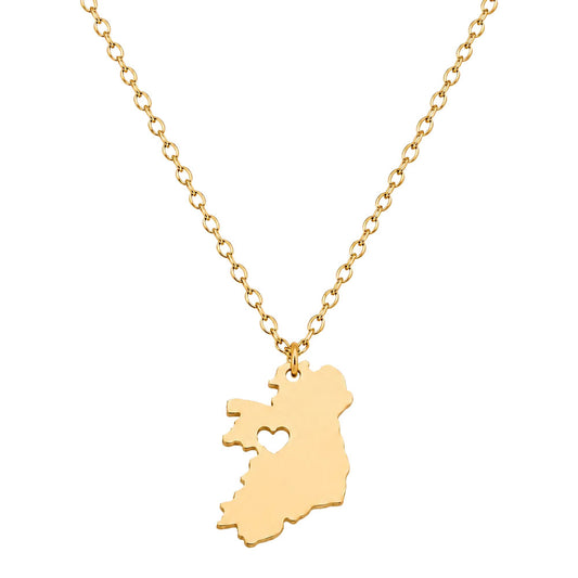 Ireland Heart Necklace
