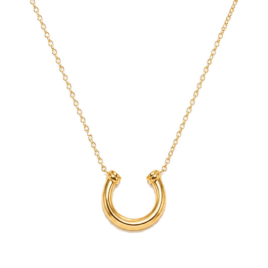 Lucky Horseshoe Necklace