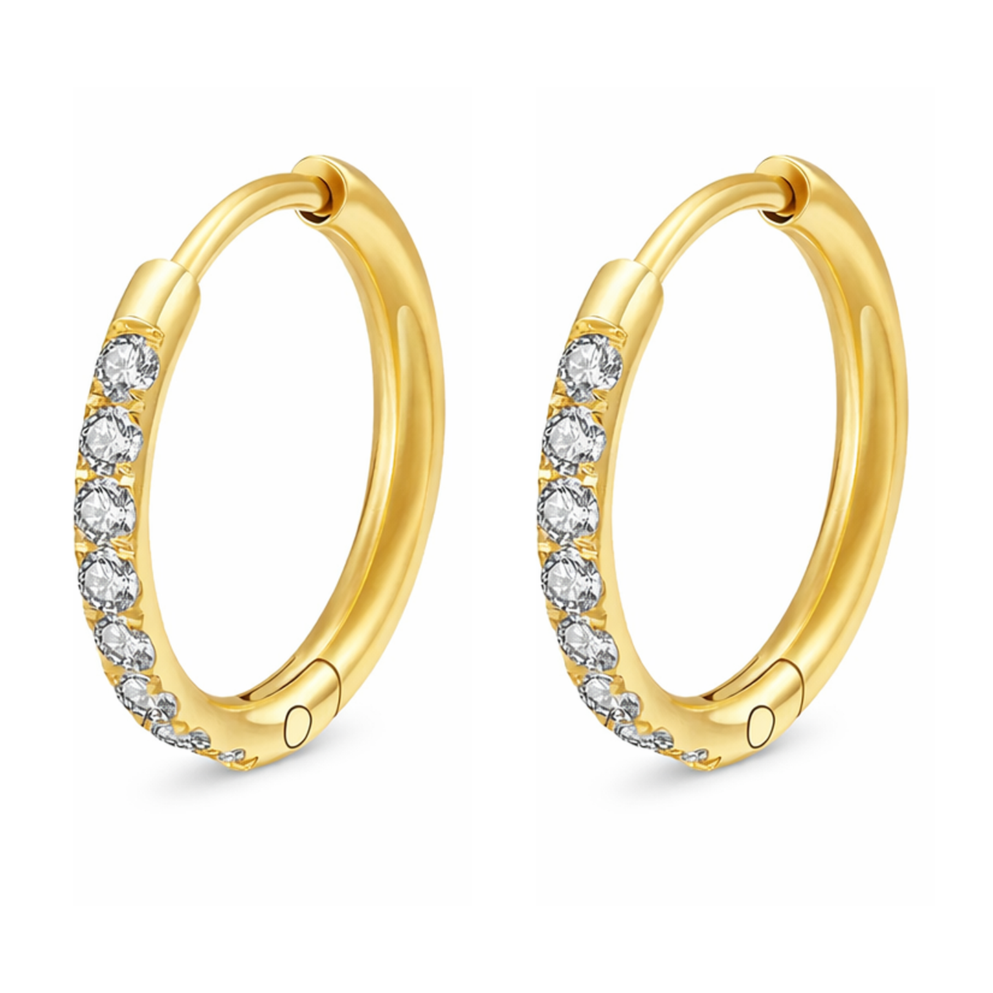 Everyday Sparkly Hoops