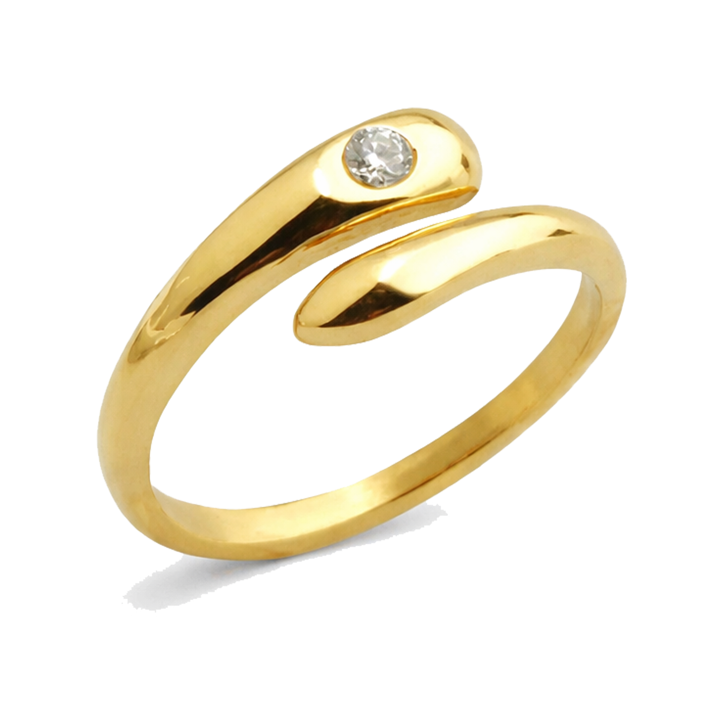 Twist Stone Ring